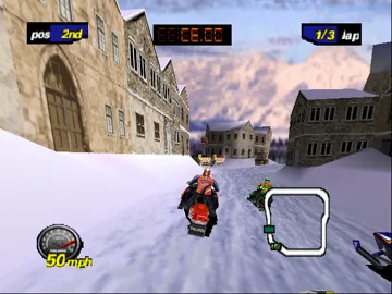 Polaris SnoCross (USA) screen shot game playing